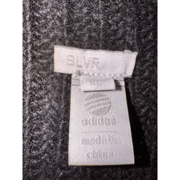 Adidas SLVR Dark Gray Wool Blend Button-Up Ribbed Cardigan Sweater Size XL Mens - Picture 3 of 6